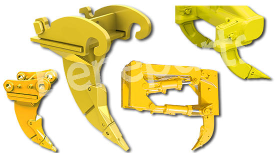 8e5348 Ripper Shank Assembly Loader Accessories Construction Machinery ...